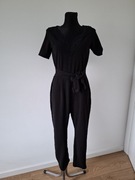 Czarny kombinezon Janina 36