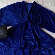 Sukienka Kimono Welurowa