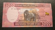 RWANDA 5000 FRANKÓW 2014 UNC