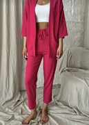 Malinowy kombinezon Lycra