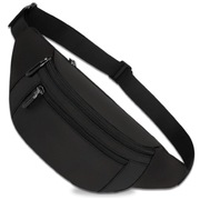 Nerka Sportowa Biodrówka Damska Męska Saszetka Biodrowa Czarna