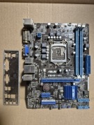 Płyta Asus P8H61-MX rev 1.02 + maskownica / socket 1155