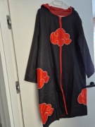 Nowy! Naruto Akatsuki kostium przebranie płaszcz