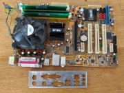 Płyta główna, procesor, RAM. Procesor core 2 4300, 1 GB RAM. Sprawne 