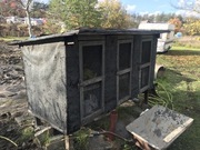 Domek dla królików , króliczarnia