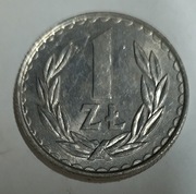 Moneta 1 zł 1985 rok.