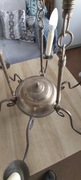 Żyrandol stary mosiężny