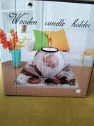 Wodę candle holder