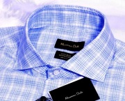 Massimo Dutti koszula M 40 Prince of Wales check eton van laack stenstroms