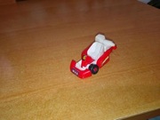 Samochód samochodzik auto autko zabawka model gokart F1 czerwony 7cm