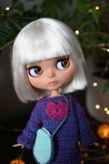 Lalka Blythe doll custom ooak 