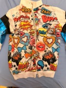 Strój karnawałowy dres pop - Komiks- rozmiar XL - Jak nowy