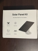 Panel solarny do kamery monitoringowej 360° wodoodporny + kabel