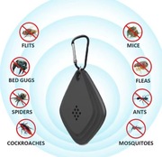 Odstraszacz na kleszcze,komary do Lasu,rzeke Ultradzwięki dla Ludzi Dzieci