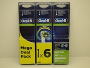 ORAL-B Cross Action, 6 szt., Końcówki do szczoteczek, Nowe