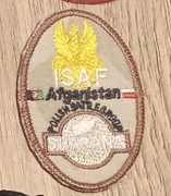 Naszywka z misji w Afganistanie 2