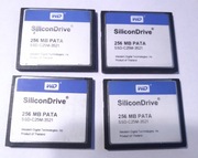 Compact Flash Western Digital 256MB PATA, FAT-16, UŻYWANA, SPRAWNA