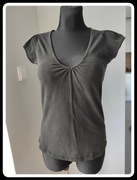 Czarna koszulka bluzka maternity 38 M - 40 L