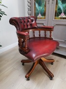 Gabinetowy FOTEL chesterfield kapitański 775/2025