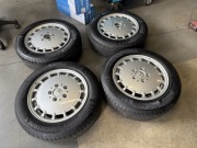 Koła felgi Mercedes 190 w201 w124 w126 Gullideckel 15” 6j et49