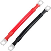 Zestaw 2 sztuk Kabel do akumulatora M10 15 cm
