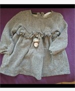 Sukienka Reserved r.80 pompony