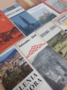 Mapy, przewodniki, broszury po miastach Dolnego Śląska z czasów PRL