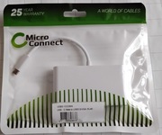 Replikator portów USB-C - RJ45+VGA+USB-A