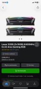 Ram lexar ares ddr5 2x16gb 6400Mhz CL32