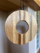 Naszyjnik drewno unikat handmade biżuteria