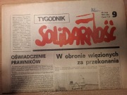 Tygodnik Solidarność 9 1981 Anna Walentynowicz