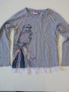 Yigga dziecięca koszulka bluzka z długim rękawem r 146-152