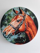 Obraz malowany ręcznie farbami akrylowymi 