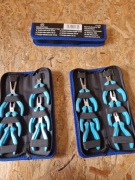 SZCZYPCE PRECYZYJNE 6 SZT CZOŁOWE BOCZNE TNĄCE PROSTE WYGIĘTE PŁASKIE 125MM