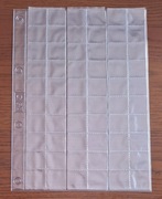 Davo (K60) - Strona/karta na 60 monet o średnicy 17mm (60x 25x25mm)