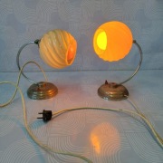 Stare lampki art deco unikat 