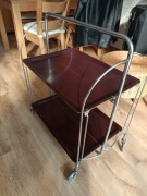 Stolik barowy Gerlinol vintage retro wózek Niemcy składany  Bremshey