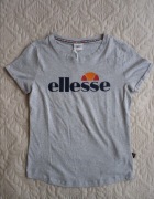 Szara koszulka Ellesse z logo 34 36 Nowa z metką 