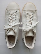 Adidas Buty Sportowe Stan Smith 38 Damskie Skóra Białe Sneakersy Panterka