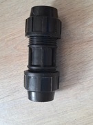 Złączka skręcana prosta równoprzelotowa Ø32mm do rur PE wodnych