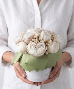 Candle Flower box ze świec sojowych – prezent na Komunia/Urodziny 