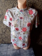 bluzka damska w kwiaty