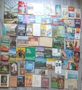 Mapy przewodniki broszury od PRL zestaw 71 szt Polska zagranica