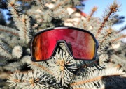 Okulary sportowe fotochromowe UV Unisex czerwone /#4