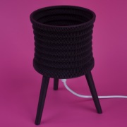 Lampka czerń od Monokat.design, ręcznie składana,produkt stworzony w Polsce