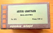 Artur Grottger - zestaw 25 slajdów z dziełami malarza
