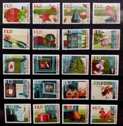 Znaczki Pocztowe Boże Narodzenie Holandia Kolekcja z Roku 2001