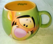  Vintage lata 90. kolekcjonerski kubek beczułka ceramika Tygrysek Disney.XE