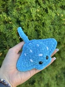 Ręcznie robiona płaszczka - 9 cm