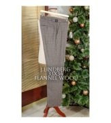 Spodnie flanelowa J.Lindberg 33x34, wełna, flanela
